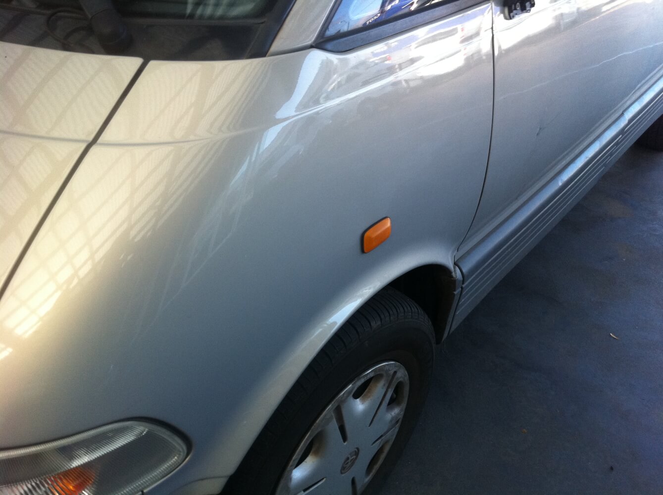 Toyota Tarago - Left Guard - After